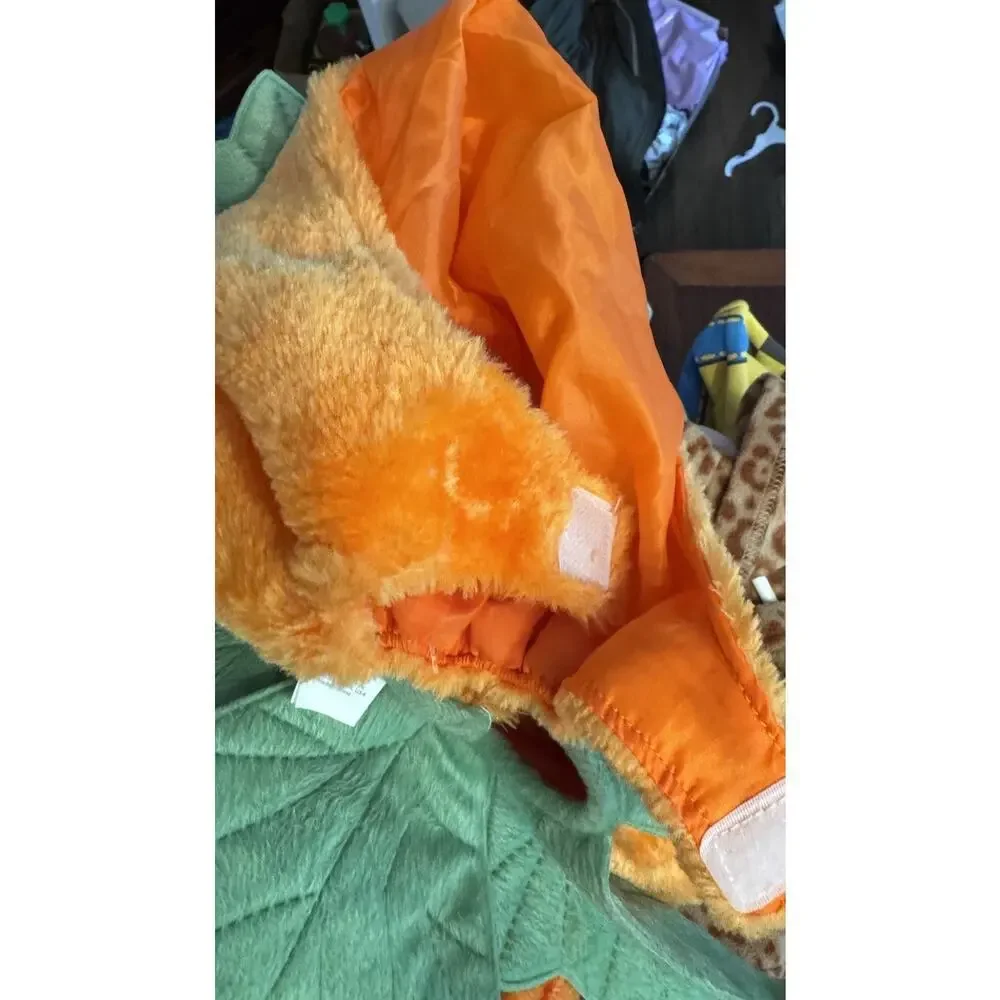 spooktacular creations Plush Big Soft Pumpkin Costume 2 Pieces 12-24 Months